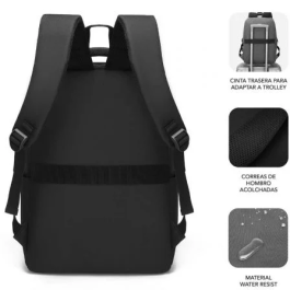 SUBBLIM Mochila Portatil City Backpack 15,6" Black