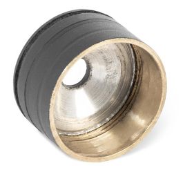 Herrajes Alk Soporte Lateral Acabado Negro para Tubos Ø12, Ø16, Ø19, Ø25