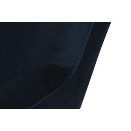 Butaca DKD Home Decor Azul Negro 76 x 90 x 68 cm Butaca DKD Home Decor Azul Negro 76 x 90 x 68 cm