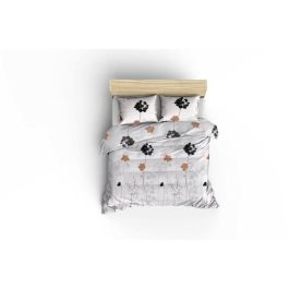 Juego de cama ASI8681181528631 - 1 funda nórdica 220x240 cm + 2 fundas almohada 60x60 cm - Algodón/Poliéster Blanco