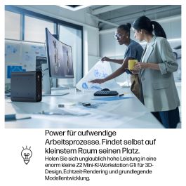 HP Z2 Mini G1i Workstation Intel Core Ultra 7 265 16GB RAM 512GB SSD NVIDIA RTX A400 4GB W11P 3Y