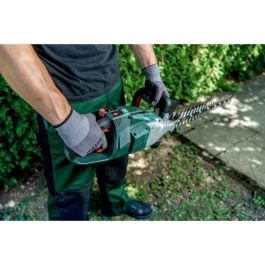 Metabo HS 18 LTX BL 75 Cortasetos de batería con motor sin escobillas, mango giratorio y protección de la cuchilla