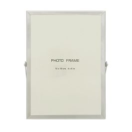 DKD Home Decor Marco de Foto 20x25 cm Tradicional Plateado Metal 26 x 21 cm