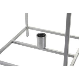 DKD Home Decor Lámpara Sobremesa Vintage Gris Oscuro 33 x 40 x 33 cm