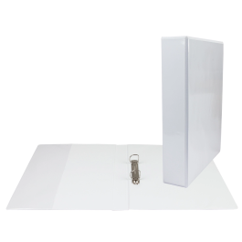 Esselte Carpeta Canguro 2 Anillas Mixtas 40mm A4 Plástico Blanca