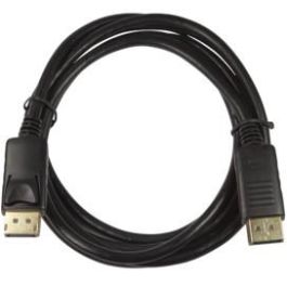 LogiLink CV0074 Cable DisplayPort 5m 4K/60Hz Macho/Macho Negro Contactos Oro