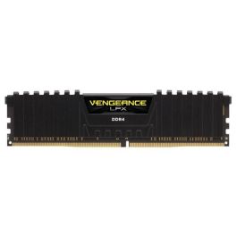 Corsair CMK8GX4M1A2400C14 Memoria RAM DDR4 Vengeance LPX 8 GB 2400 MHz CL14 DIMM Perfil bajo Negro Corsair CMK8GX4M1A2400C14 Memoria RAM DDR4 Vengeance LPX 8 GB 2400 MHz CL14 DIMM Perfil bajo Negro