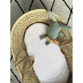 Candide Protector de colchón de esponja Zen 232006 40x80 cm Blanco