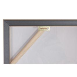 DKD Home Decor Cuadro Moderno Verde Azul Lienzo Ps 4 x 102 x 72 cm (2 Unidades)