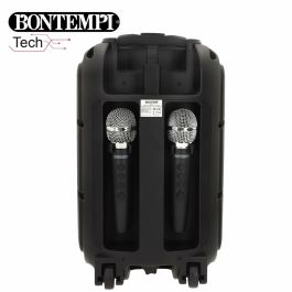 Altavoz con Micrófono Karaoke Bontempi Plástico 27 x 40 x 25 cm (2 Unidades)