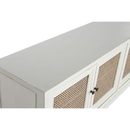 Buffet Oriental DKD Home Decor Blanco Roto Natural 40 x 85 x 180 cm