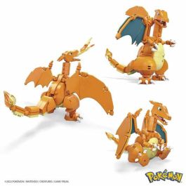 Mattel Juego de Construcción Pokémon Charizard Mega Figura de 10+ cm, 222 Piezas, Edad 11+ Años Mattel Juego de Construcción Pokémon Charizard Mega Figura de 10+ cm, 222 Piezas, Edad 11+ Años