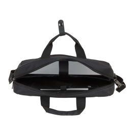 Safta Maletín para Portátil 15,6" Business 41x90x33cm Negro Nylon Gucci 900D + Piel PVC