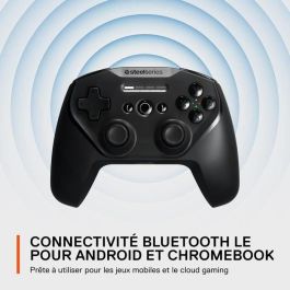 SteelSeries Stratus+ Mando Inalámbrico AUC1717288294433 para Android y Chromebook, Negro