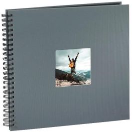 Hama 94874 Álbum Fine Art Spiral gris 36x32 con 50 páginas negras