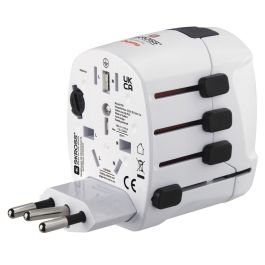 HAMA TRAVEL Adaptador universal 3 Polos