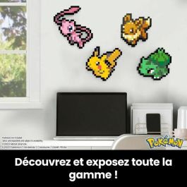 Mega-Pokémon-Eevee-Retro Pixel Art Juego de construcción de 323 piezas - MEGA Pokémon - HTH78