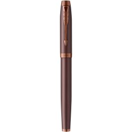 PARKER 2190512 Pluma Estilográfica IM Monochrome Burgundy PVD M, Tinta Azul, Acero Inoxidable, Laca, Caja Regalo Precio: 68.4999997. SKU: B18EKDC9PY