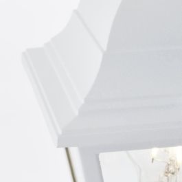 Lámpara de la lámpara exterior brillante Nissie Blanc E27 - 60W