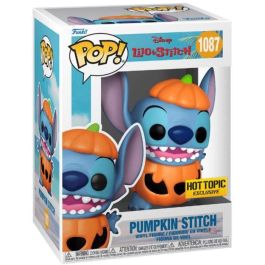 Funko Pop! FUN0889698581844 Disney Lilo y Stitch - Figura Stitch de calabaza #1087