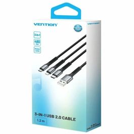 Cable USB a Lightning Vention H18BAV
