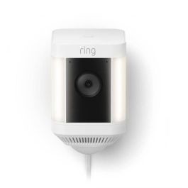 Cámara de vigilancia enchufable RING Spotlight Plus - Blanca - UE Cámara de vigilancia enchufable RING Spotlight Plus - Blanca - UE