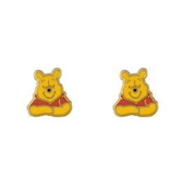 PEERS HARDY Pendientes y bandeja de baratijas Winnie the Pooh Disney bañados en oro