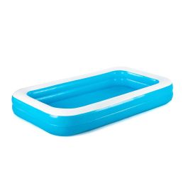 Bestway Piscina Hinchable 2 Camaras Rectangular 305x183x46 cm +3 Años Jardin 54150