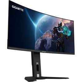 Gigabyte Monitor MO34WQC OLED 34" WQHD (3440x1440) 21:9 HDR400 0.03ms 175Hz 2xHDMI DP USB-C Speakers Black