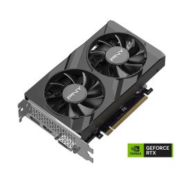 PNY Tarjeta Gráfica RTX 3050 VERTO 6GB GDDR6 PCIe x16 4.0 con 2 Ventiladores