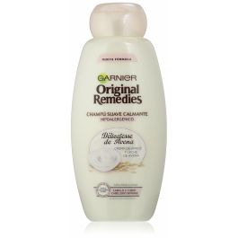 Garnier Original Remedies Champú Hidratante Delicatesse de Avena y Arroz para Cabello Sensible y Todo Tipo de Cabello 600 ml