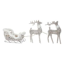 Decoracion Navidad Alpina DKD Home Decor Blanco 30 x 37 x 60 cm Set de 3 Precio: 136.49999957. SKU: B1EAAQMNS6