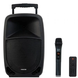 Fonestar Altavoz Portátil con Micrófono Malibu-310 - 100W, Bluetooth 5.0, Karaoke, Batería Recargable, USB/SD/FM, Trolley, Negro Precio: 140.59000043. SKU: B12B85GMKZ