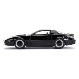 Coche de metal fantástico kitt con luz escala 1:24 30x15x11 cm Coche de metal fantástico kitt con luz escala 1:24 30x15x11 cm