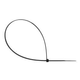 Q-connect Brida KF17189 Negra 400x4,8 mm Bolsa 100 Unidades Nylon V-2 UV 18 Lbs Resistencia 80°C