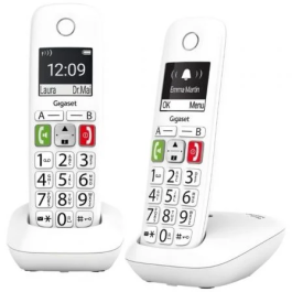 Gigaset L36852-H2901-D202 Teléfono Inalámbrico E290 Duo Blanco Precio: 60.78999949. SKU: S0433525