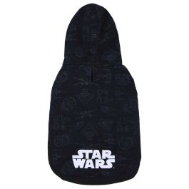 Star Wars Sudadera para Perro con Diseño de Darth Vader, Algodón Cepillado, Color Negro, Talla XXS