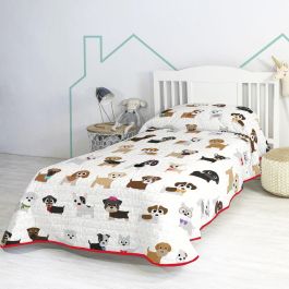 Colcha HappyFriday Multicolor Cama de 80/90/105 Perro