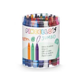 Bote Cera Crayon Jumbo 36Pcs Pincello 8X10CM (48 Unidades) Bote Cera Crayon Jumbo 36Pcs Pincello 8X10CM (48 Unidades)
