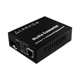 Lanview Conversor de Medios 1-Puerto 10 Gigabit Ethernet 10GBase-X SFP+ a 10GBase-T RJ45 802.3x Fibra Cobre hasta 100km Precio: 213.9900004. SKU: B17NXPFFRM
