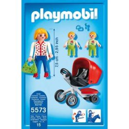 Mama con carrito de gemelos playmobil city life Mama con carrito de gemelos playmobil city life