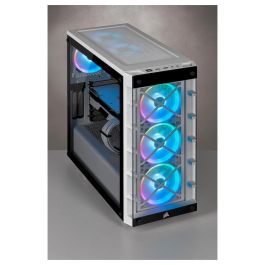 Corsair Midi Crystal 465X Smart Case Vidrio Templado Blanco CC-9011189-WW