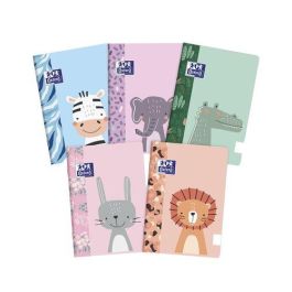Libreta Grapada Oxford Oxfanimals Kids A5+ 32H Liso Sur.(5) (Set de 10) Precio: 19.49999942. SKU: B1C4J5W6KE