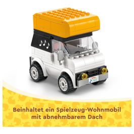 Lego Animal Crossing 77052 Kéké en la Plaza Juguete para Construir con Cafetería