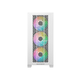 Cooler Master Elite 301 White Mini Tower Blanco E301-WGNN-S00 - Ventiladores 3x120mm, Compatibilidad ATX, ITX/micro ATX, Vidrio Templado