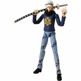 Bandai - Anime Heroes - One Piece - Figura Anime Heroes 17 cm - Trafalgar Law - 36937 Multicolor