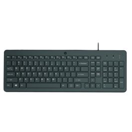 Teclado HP 150 Negro Qwerty Español Precio: 18.58999956. SKU: B1DD5YP7Q2