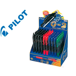 Pilot Expositor 60 Bolígrafos G-2 BL-G2-7-60DPK Roller Gel, Bola 0.7 mm, Colores Surtidos Precio: 73.50000042. SKU: B1JK3JJV6J