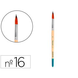 Liderpapel Pincel N 16 Punta Redonda Pelo Sintético Certificado FSC para Acrílica y Acuarela Precio: 51.5823. SKU: B1FG577RV3