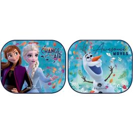 Disney &I13 CZ10246 Cortinas Laterales para Coche Frozen 2 - Protección UV con Ventosa, Par de 2 Unidades 44x35 cm Disney &I13 CZ10246 Cortinas Laterales para Coche Frozen 2 - Protección UV con Ventosa, Par de 2 Unidades 44x35 cm